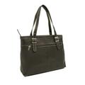 Piel Chocolate Ladies Laptop Tote 2761-CHC